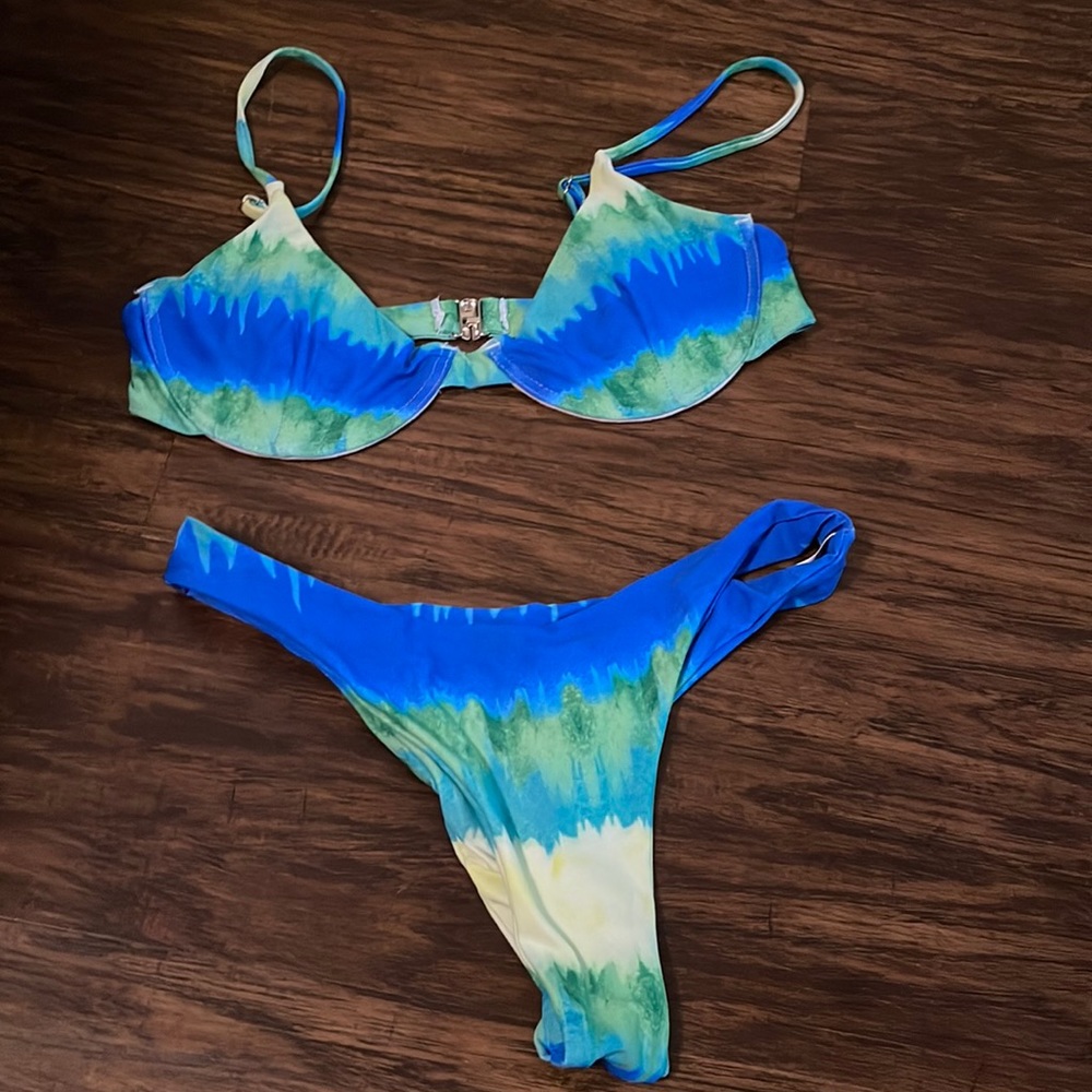 Matte Brand Bikini Top and bottom